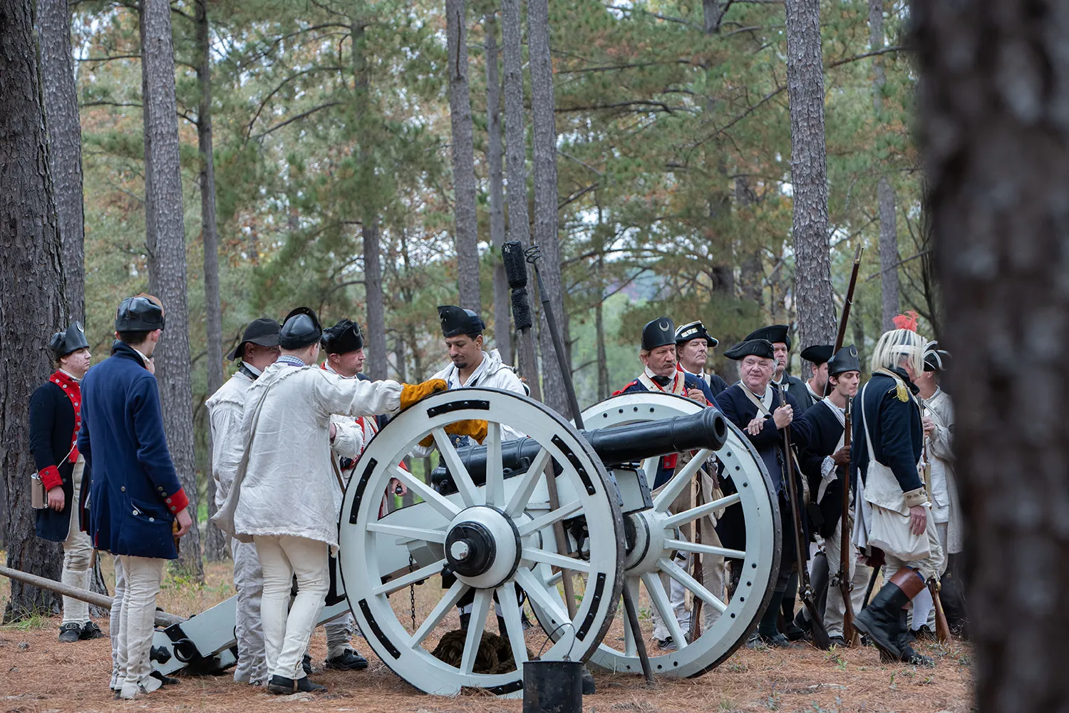 Group of reenactors.