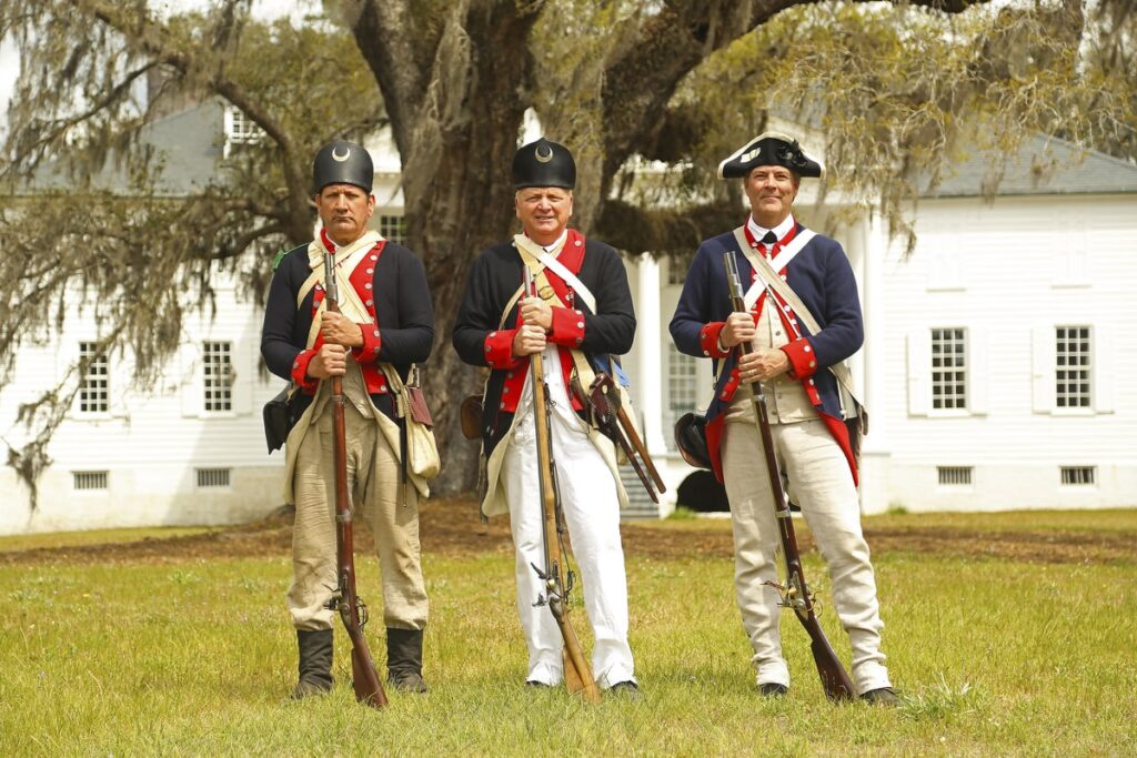 Group of reenactors.