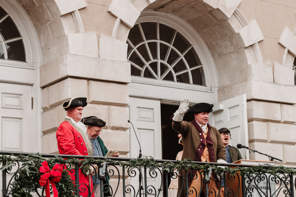 Group of reenactors.