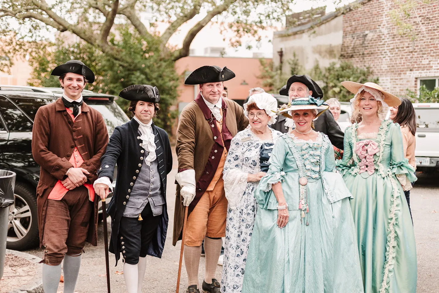 Group of reenactors.