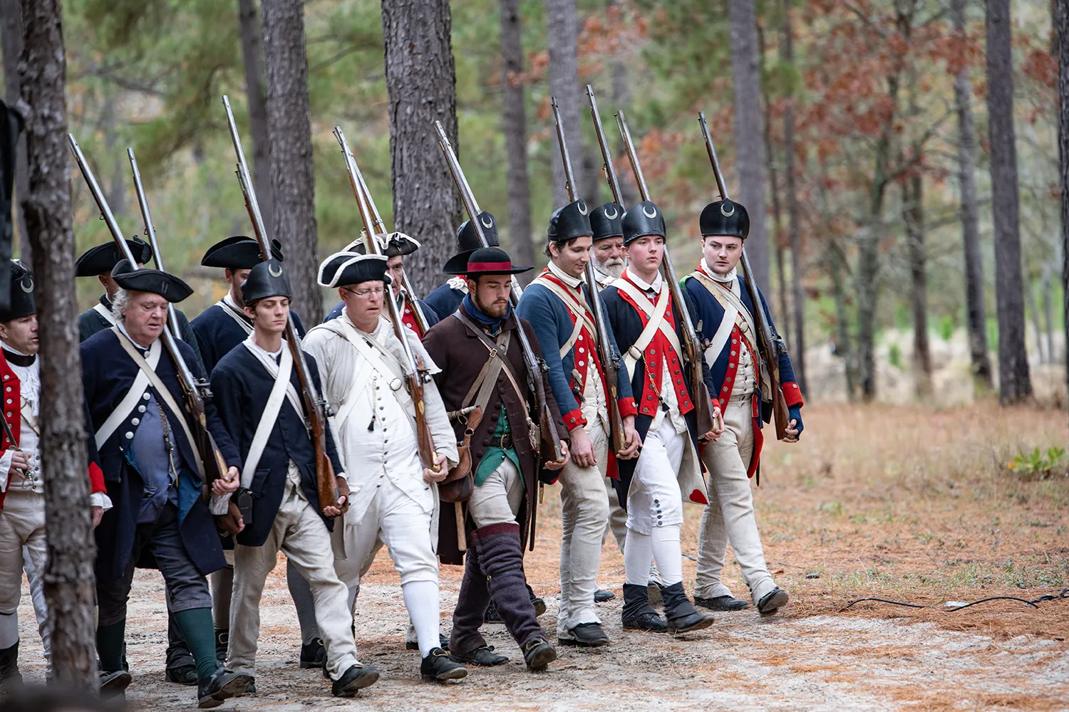 Group of reenactors.