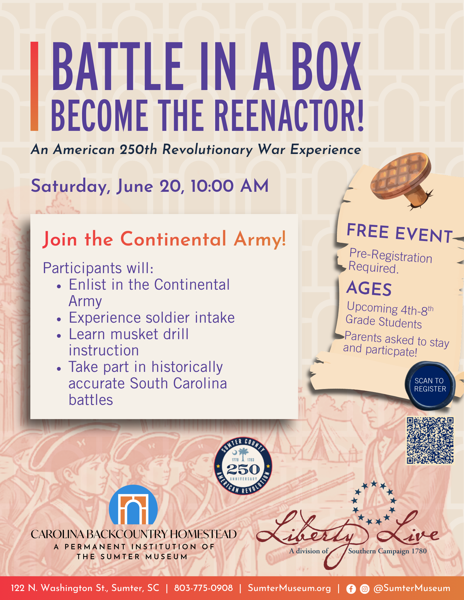 Battle in a Box: An American 250th Revolutionary War Experience