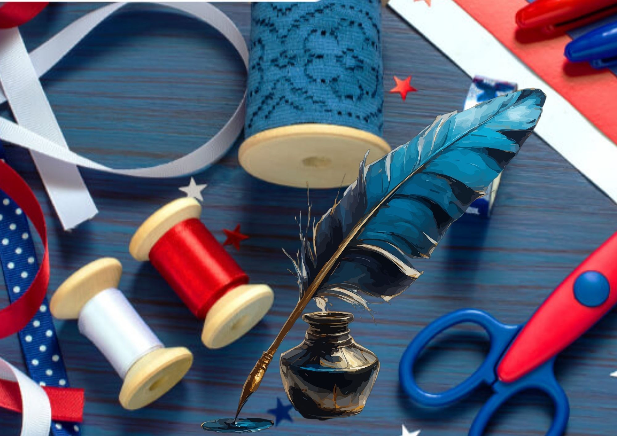 Colonial America Kids Crafts Flyer