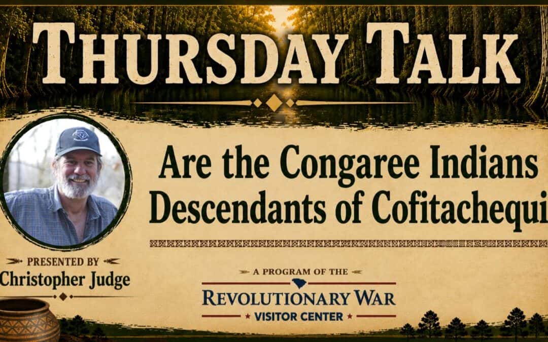 Thursday Talk: Are the Congaree Indians Descendants of Cofitachequi