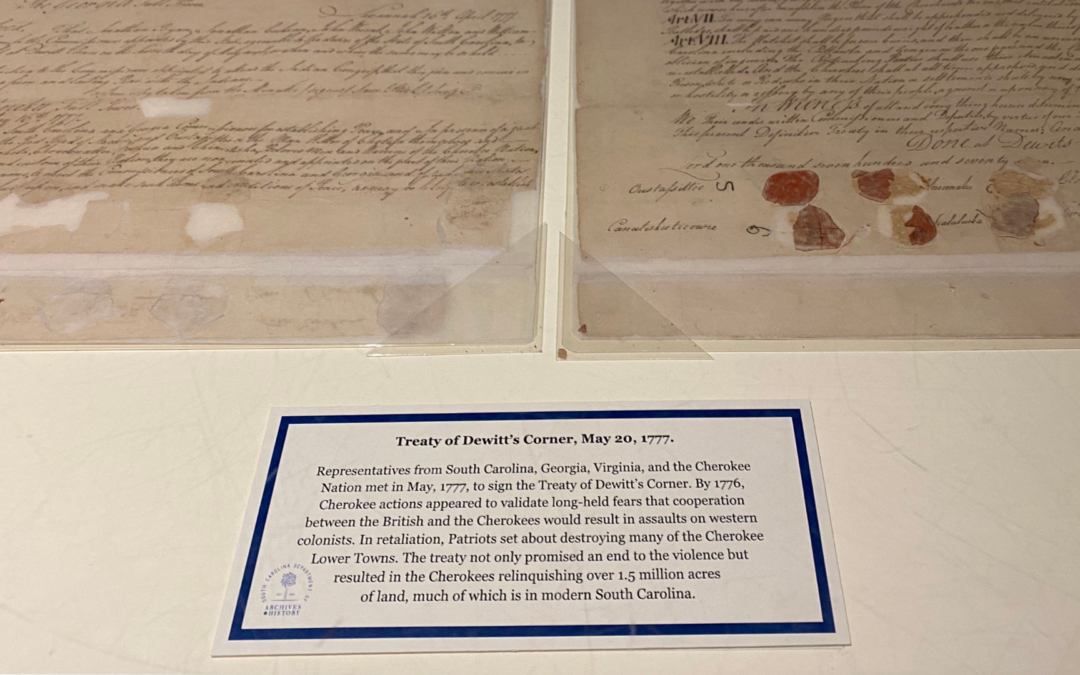 Beneath Our Feet: The Cherokee Wars and South Carolina’s Revolutionary Story