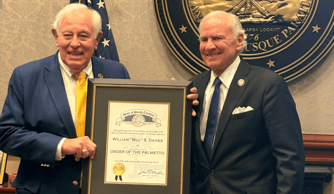 SC250 Vice Chair Bill Davies Receives Order of the Palmetto
