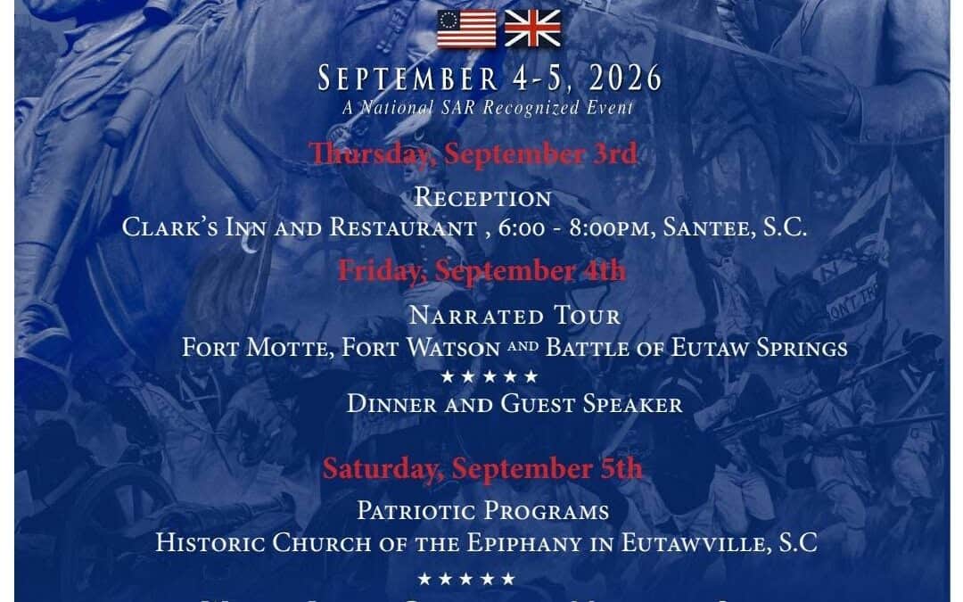 Battle of Eutaw Springs Commemoration